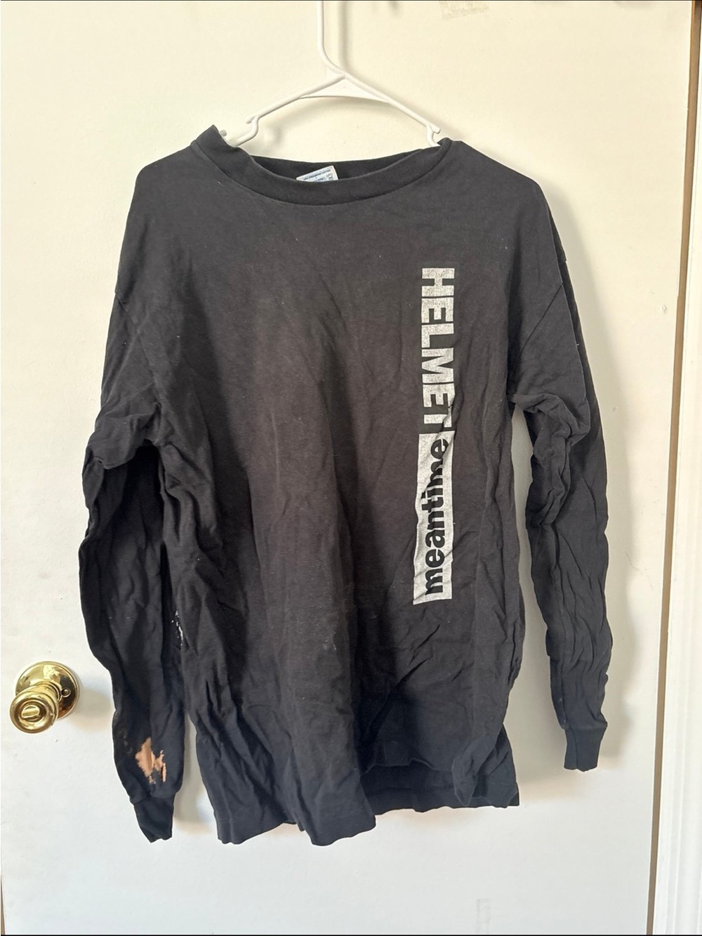 90s Helmet Band Long Sleeve Men's Shirt